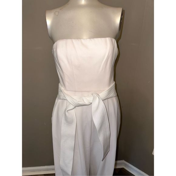 A.L.C. Elsie Strapless Jumpsuit US 8 $650 - Picture 8 of 12